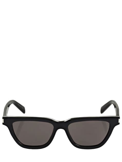 Ysl sl 462 round acetate sunglasses 